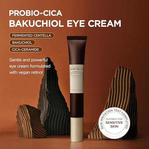 Skin1004 Probiocica Bakuchiol Eye Cream Twin Korean Under Eye Cream With Bakuchiol And Centella Hydrating Eye Treatment For Eye Area Care Retinol Alternative Korean Skin Care 2Ea 0.67 Fl.Oz