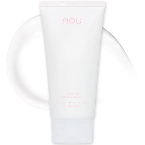 Aou Toneup Dazzling Cream 01 White Tinted Moisturizer 3.38 Fl. Oz.