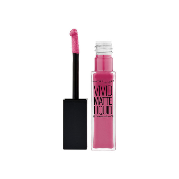 Maybelline Color Sensational Vivid Matte Liquid Lipstick, Twisted Tulip 0.26 oz