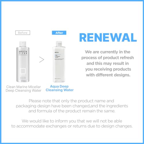 Rovectin Aqua Deep Cleansing Water Impurities Remover From Ocean Deep With Hyaluronic Acid And Marine Plants From Jeju Island 13.5Fl.Oz 400Ml
