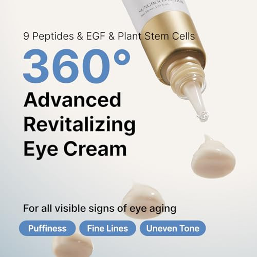 Sungboon Editor Silk Peptides Egf Intensive Eye Cream With Copper Peptides For Puffiness And Fine Lines Patented Peptide Complex Firmlooking And Hydration Korean Skin Care 1.01 Fl Oz