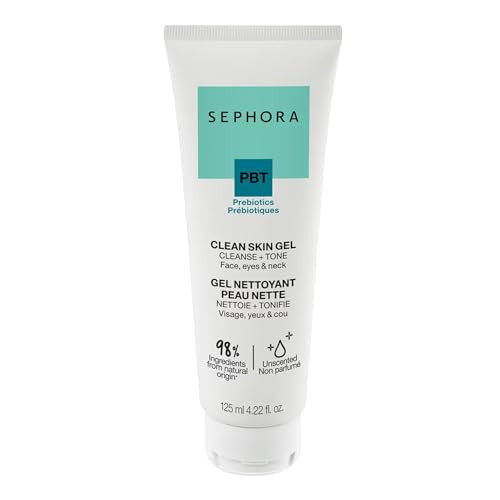 Sephora Collection Clean Skin Gel Cleanser With Prebiotics 4.22 Oz 125 Ml
