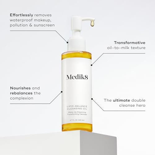 Medik8 Lipidbalance Cleansing Oil Makeup Dissolving 4.7 Oz