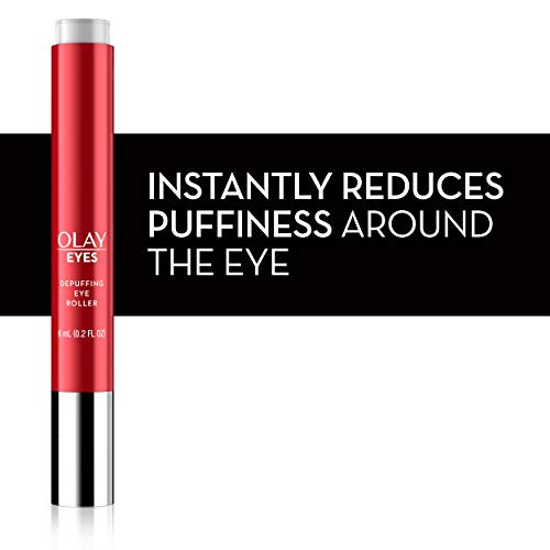 Olay Eye Treatment Eyes Depuffing Eye Roller With Vitamin E Massages To Help Reduce Puffiness And Instantly Awaken Tiredlooking Eyes 0.2 Fl Oz