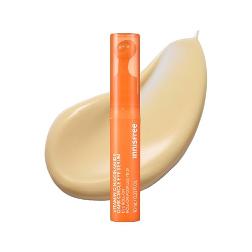 Innisfree Vitamin C Niacinamide Eye Serumkorean Eye Serum To Improve Dark Under Eye Circleseye Roll On Serum For All Skin Types
