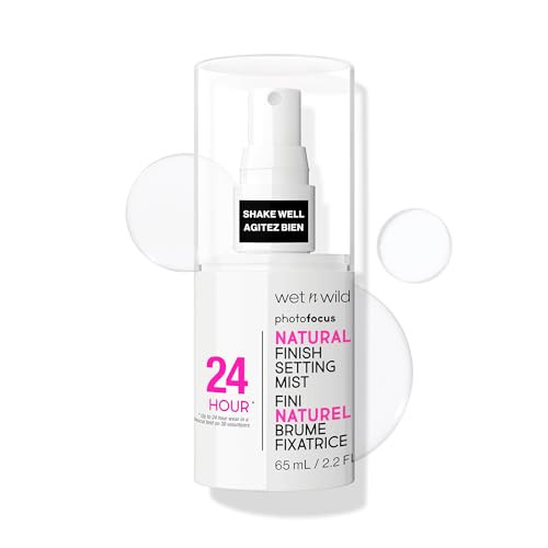 Wet N Wild Photo Focus Setting Mist Up To 24Hr Wear Lightweight And Nourishing With Provitamin B5 And E Suitable For All Skin Types Crueltyfree And Vegan Matte Finish