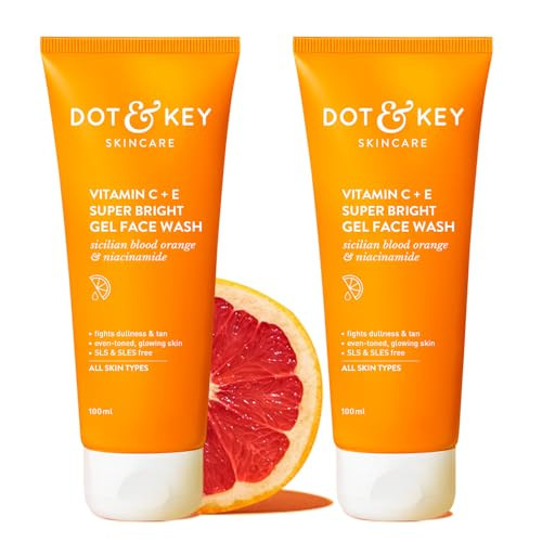 Dot and Key Dot And Key Vitamin C plus E Gel Face Wash Combo 100Gm Each Pack Of 2