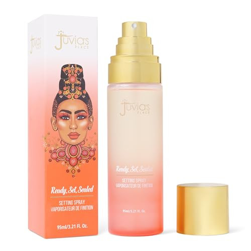 JuviaS Place Juvias Place Ready Set Sealed Setting Spray Satin Finish Makeupready Set Setting Spray With Satin Finish This Makeup Mist Helps Complete Your Beauty Routine With A Smooth Refreshed Look 95Ml