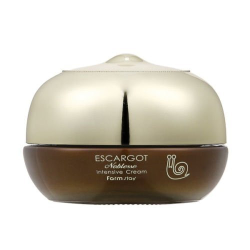 Farmstay Escargot Noblesse Intensive Cream For Men And Woman With Snail Secretion Extract And Aloe Vera Skin Damage And Skin Trouble Care Facial Care