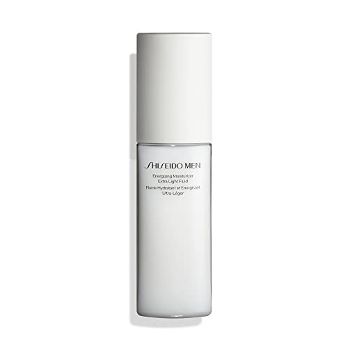Shiseido Men Energizing Moisturizer Extra Light Fluid Reduce The Look Of Fine Lines Dullness And Dry Skin Nongreasy Extralight Texture 100 Ml