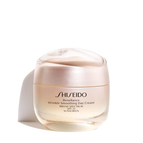 Shiseido Benefiance Wrinkle Smoothing Day Cream Broadspectrum Spf 23 Antiaging Moisturizer Visibly Corrects Wrinkles And Intensely Hydrates Noncomedogenic 50 Ml