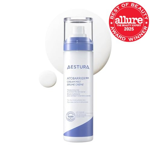 Aestura Atobarrier365 Cream Mist With 10000Ppm Ceramidesmoisture Barrier Support Ultrafine Moisturizing Mist Suitable For Dry Skinkorean Skin Care 120Ml 4.06 Fl.Oz.