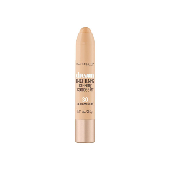 Maybelline Dream Brightening Creamy Concealer, Light/Medium 0.11 oz