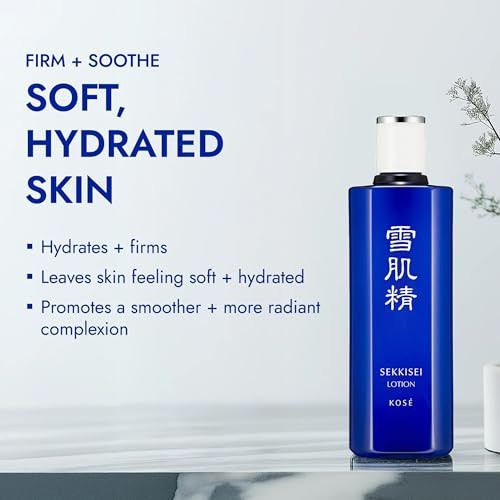 Sekkisei Lotion Liquid Toner And Hydrating Facial Moisturizer 12.1 Ounce
