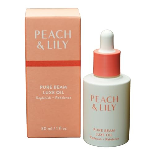 Peach and Lily Peach And Lily Pure Beam Luxe Oil100% Natural And Plantbasednourishing Squalane Jojoba And Sea Buckthorncoldpressed Antioxidantrich Formula30 Ml 1 Fl. Oz.