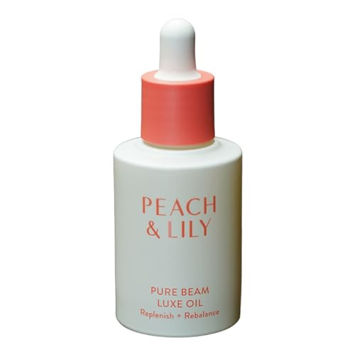 Peach and Lily Peach And Lily Pure Beam Luxe Oil100% Natural And Plantbasednourishing Squalane Jojoba And Sea Buckthorncoldpressed Antioxidantrich Formula30 Ml 1 Fl. Oz.