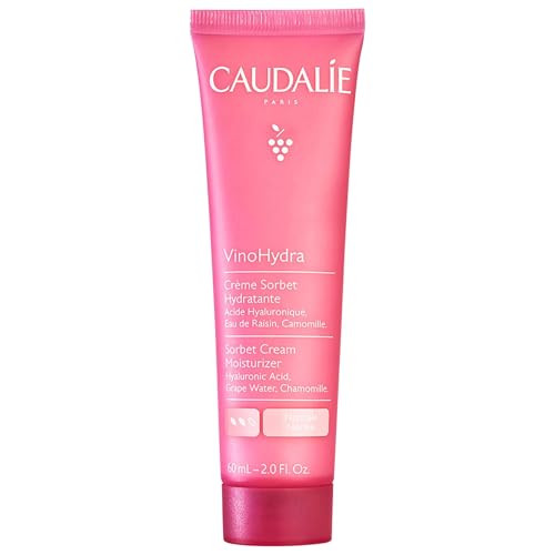 Caudalie Vinohydra Sorbet Cream Moisturizer With Hyaluronic Acid 60 Mllightweight Cream Moisturizer With Chamomile Extract That Hydrates Soothes And Addresses Skin Sensitivity And Redness.