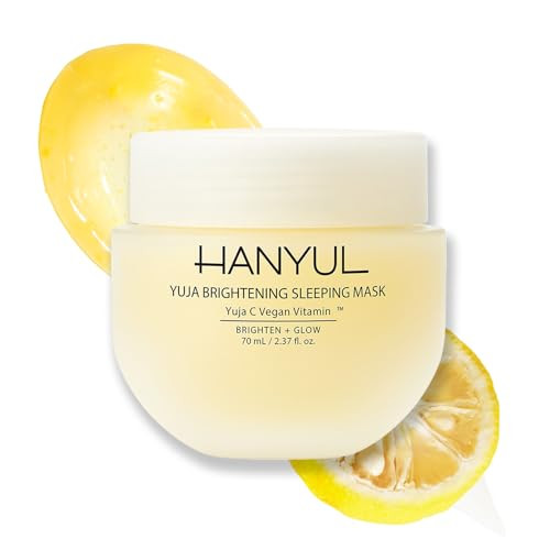 Hanyul Yuja Sleeping Mask plus Red Rice Serum plus Red Rice Cream