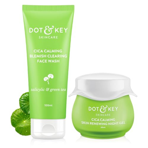 Dot and Key Dot And Key Cica Skincare Combonight Gel Face Wash 60 Ml 100Ml