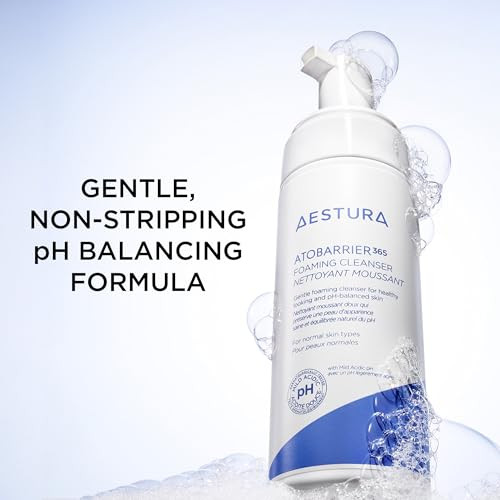 Aestura Atobarrier365 Gentle Phbalanced Foaming Cleanser With Ceramideskorean Face Wash For Skin Moisture Barrier Repair Hydrating Formula Suitable For Dry Skin 150Ml 5.07 Oz.
