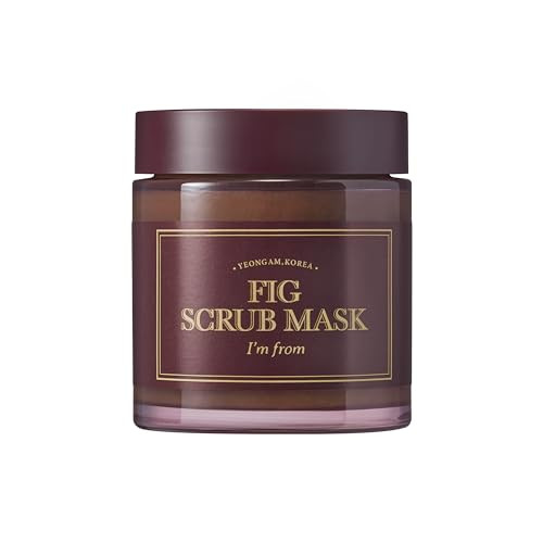 IM From Im From Fig Scrub Mask Exfoliating Moisturizing Mask Korean Exfoliator Organic Skin Care 120G