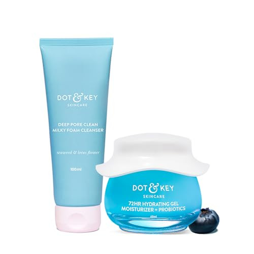 Dot and Key Dot And Key Pore Care Combocleanser Gel Moisturizer 100Ml 60Ml