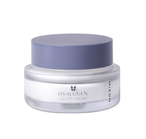 Mizon Hyalugen Le Lift Cream 1.69 Ozhyaluronic Acid Marine Collagen Deep Hydration Youthful Skin Revitalizing Korean Skincare