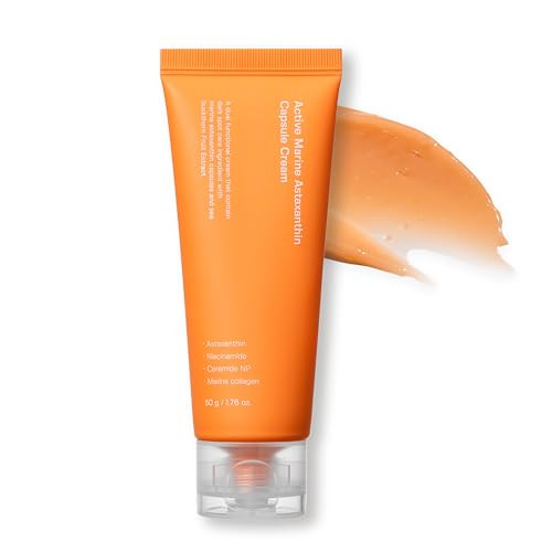 Sungboon Editor Active Marine Astaxanthin Capsule Cream Facial Cream For Brightening Deep Hydration Soothing Moisturizer 50Ml