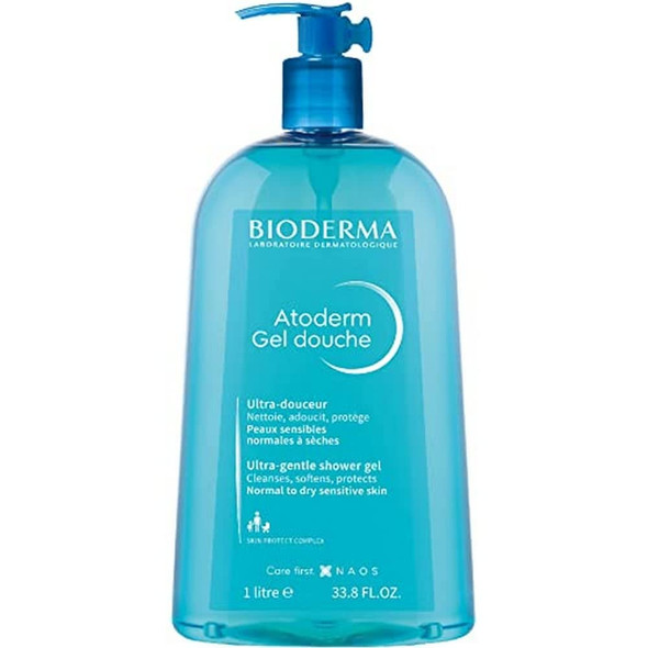 Bioderma,1 l (Pack of 1) ATODERM GEL DOUCHE 1000ML
