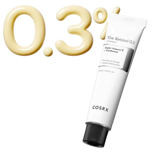 Cosrx Retinol 0.3% Cream Antiaging Eye And Neck Cream With Retinoid Treatment To Firm Skin Reduce Wrinkles Fine Lines Signs Of Aging Gentle Daily Korean Skin Care 0.67 Oz