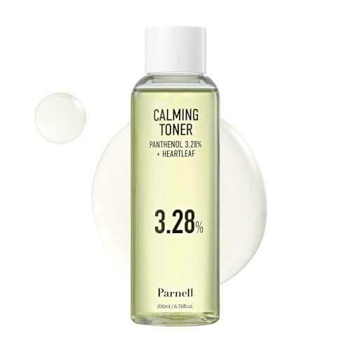 Parnell Panthenol 3.28% Heartleaf Calming Toner 200Mlkorean Hydrating Toner With B5 Heartleaf And Centellaceramide And Hyaluronic Acid For Soothing Redness 6.76 Fl Oz