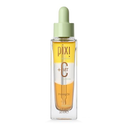 Pixi Beauty plusC Vit Priming Oilnourishing Vitamin C Facial Oil Energizes And Balances Skincreates A Flawless Makeup Base1.00 Fl Oz