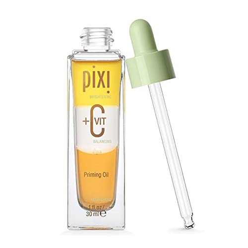 Pixi Beauty plusC Vit Priming Oilnourishing Vitamin C Facial Oil Energizes And Balances Skincreates A Flawless Makeup Base1.00 Fl Oz