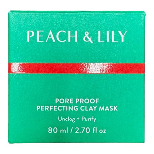 Peach and Lily Peach And Lily Pore Proof Perfecting Clay Maskdeepclean Kaolin And Bentonite Formulahydrating Wild Cherry Strawberry And Licorice Extractsgentle Nondrying Pore Cleanser80 Ml 2.70 Fl. Oz