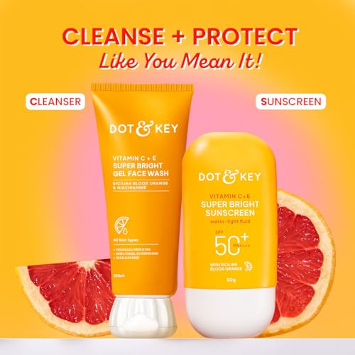 Dot and Key Dot And Key Sunscreen Spf 50 Paplusplusplus And Dot And Key Face Wash 50G