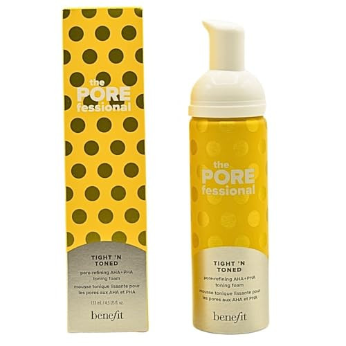 Benefit The Porefessional Tight N Toned Porerefining AhaplusPha Toning Foam 4.5 Ounce