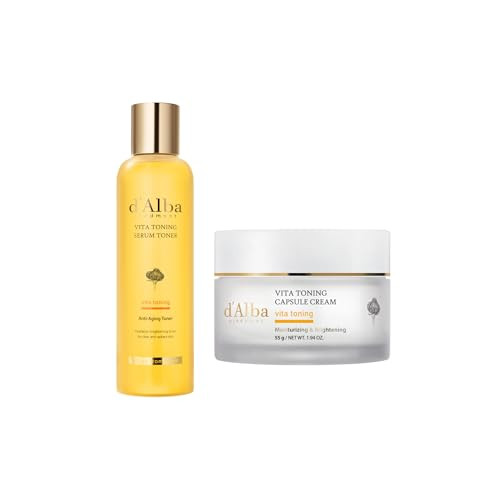DAlba Piedmont Dalba Piedmont White Truffle Vita Toning Serum Toner plus Vita Toning Capsule Cream
