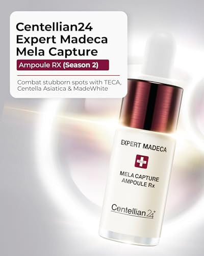 Centellian 24 Expert Ampoule Season 2 X Korean Serum For Face. Soothing Even Tone Dry Sensitive Skin. Teca Centella Asiatica Gotu Kola 0.2Fl Oz 4 Pcs
