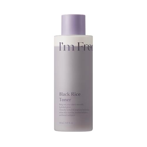 IM From Im From Black Rice Toner For Oily Skin Sebum Control Toner Lightweight Niacinamide Panthenol Fragrance Korean Skin Care 150Ml 5.07 Fl.Oz