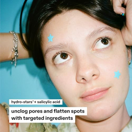 Starface World Starface Hydrostar Big Blue Compact plus Yellow Patch plus Lift Off Pore Striphydrocolloid plus Salicylic Acid plus Nose Strip Bundle Dermatologist Tested Refillable Absorbs Gunk