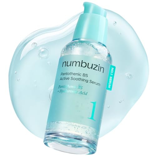Numbuzin No.1 Serumpantothenic B5 Active Soothing Serumsoothing Hydratingpantothenic Acid Niacinamideexcess Oil Control Reduces Breakouts Acneoily Acneprone Skin1.69 Fl. Oz.