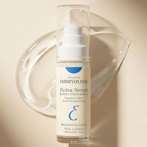 Embryolisse Hydra Serum Hyaluronic Acid Serum For Face And Neck deep Hydrating French Facial Serum Lightweight Formula For All Skin Types Longlasting Hydration For Skin Glow 1.01 Fl Oz