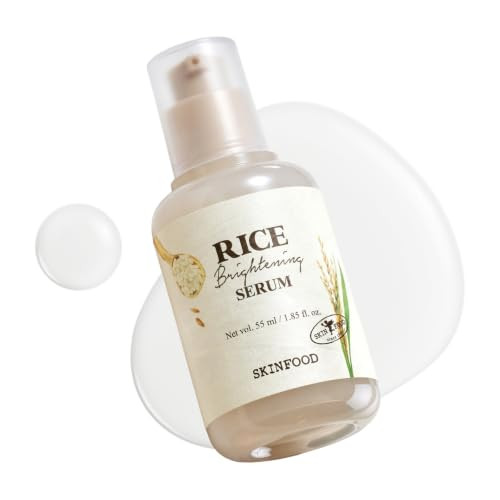 Skinfood 1957 Skinfood Rice Serum 48 Hours Fermented Rice Water Skincare Korean Serum For Face Korean Rice Skincare For Natural Glow Skin Pore Minimizer Rice Water Bright 55Ml 1.86Fl.Oz.