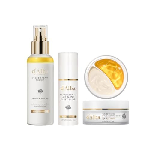 DAlba Piedmont Dalba Piedmont Italian White Truffle First Spray Serum And Double Serum And Cream And Allinone Multi Balm