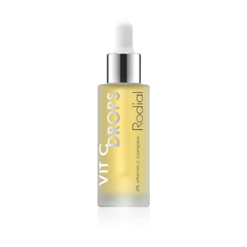 Rodial Vitamin C Booster Drops Serum Vitamin C Face Serum For Brightening And Radiance Lightweight Facial Serum To Even Skin Tone And Glow Skin Booster 30Ml