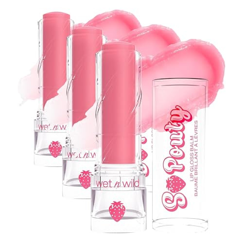 Wet N Wild Tinted Lip Balm By Perfect Pout So Pouty Lip Gloss Balm Pink Sweetest Pick Pack Of 3