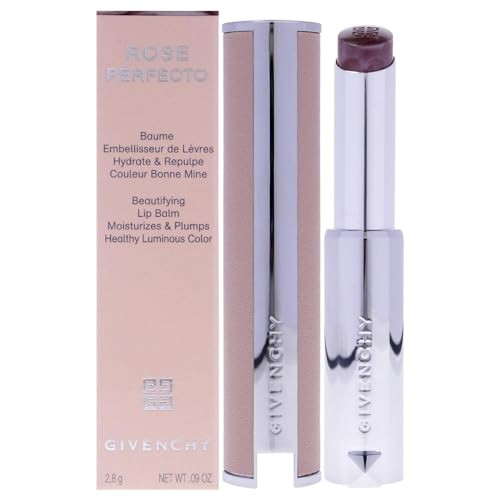 Givenchy Rose Perfecto Plumping Lip Balm N117 Chilling Brown By For Women Lip Balm 0.09 Oz