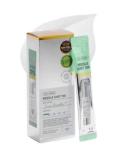 Vt Cosmetics Cica Reedle Shot Ampoulerfor Hydrated Skin 7 Pcs 2Ml7 0.067Fl Oz