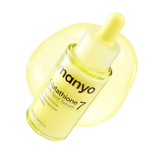 Ma:Nyo Manyo Glutathione 7 Dark Spot Serum Niacinamide Serum For Uneven Skin Tone Dark Spot Remover For Face And Radiance Booster Korean Skincare 1.01 Fl.Oz 30Ml