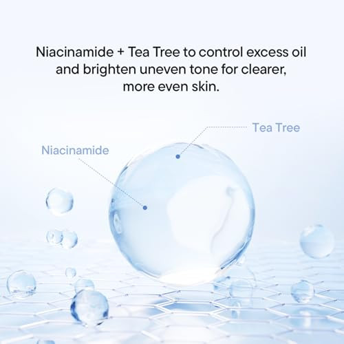 Iunik Tea Tree And Centella Calming Care Set Daily Relief Serum plus Soothing Gel Cream For Oily Acneprone And Sensitive Skinvegan Korean Skincare